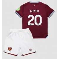 Stroje piłkarskie West Ham United Jarrod Bowen #20 Koszulka Podstawowej dla dzieci 2025-26 Krótki Rękaw (+ szorty)
